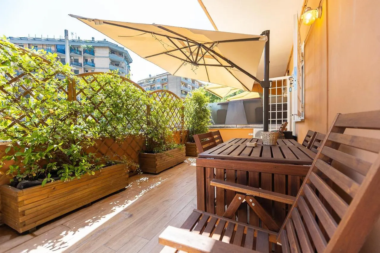 רומא Amazing Viale Trastevere With Terrace דירה